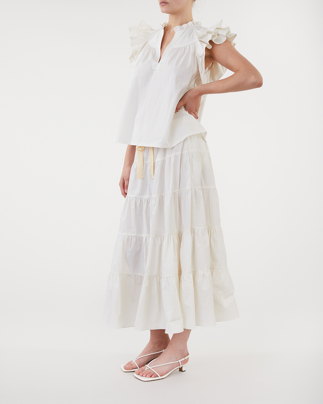 Ulla Johnson Makana Skirt Bone US 2 ( EUR 34)