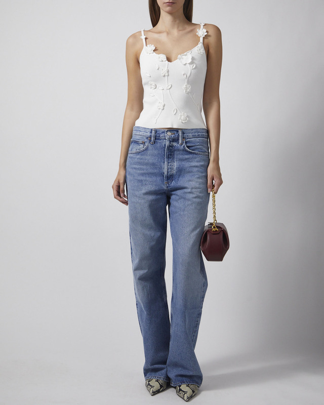 Cult Gaia Topp Emiliana Offwhite L