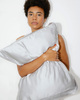 Our New Routine Pillowcase Silk 002 Light grey ONESIZE