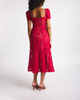 Self-Portrait Dress Red Floral Lace Midi Red UK 8 (EUR 36)