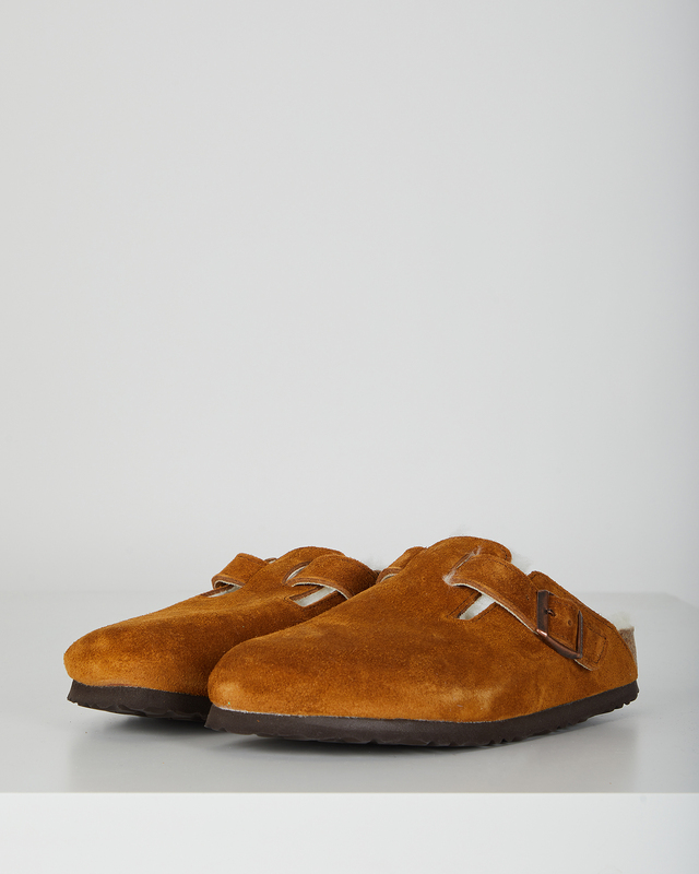 Birkenstock Tofflor Boston Fur Mink EUR 37
