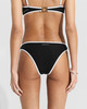 Seaquelle  Bikini Bottom Ribbed Black XS