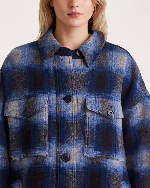 Isabel Marant Étoile Jacka Fontizi Navy 1 (S-M)