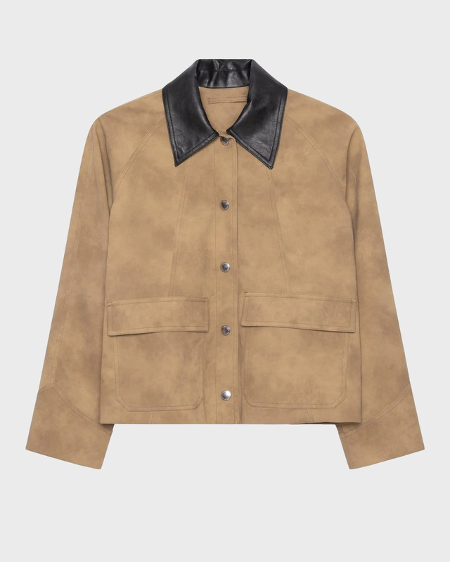 STAND STUDIO Jacket Wilhelmina Mörk sand  38