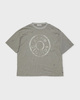 Acne Studios T-Shirt Logo Relaxed Distressed  Ljusgrön XS