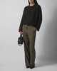 Wakakuu Icons Striktrøje Cashmere Wool R-neck Dark Green L