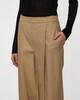 Vince Byxor Mid Rise Pleated Wide Leg Dune US 6 (EUR 38)