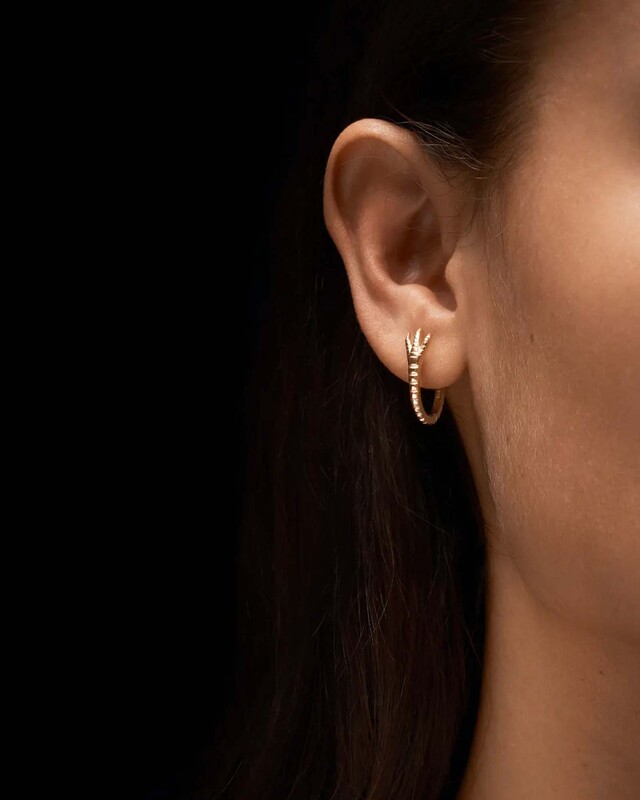 Maria Nilsdotter Earring enchanted gold Guld ONESIZE