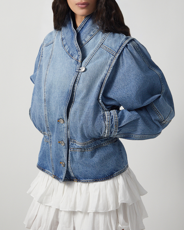 Isabel Marant Jacket Dolie Ljusblå FR 36 (EUR 34)