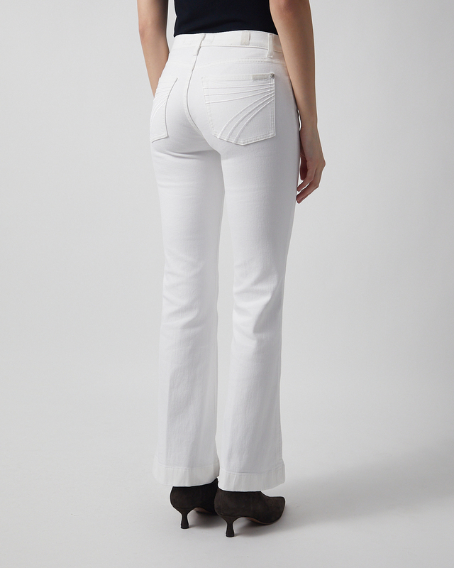 7 For All Mankind Jeans Dojo Tailorless White White 29