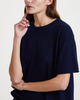 LISA YANG T-Shirt Cila Cashmere Navy 0 (XS-S)
