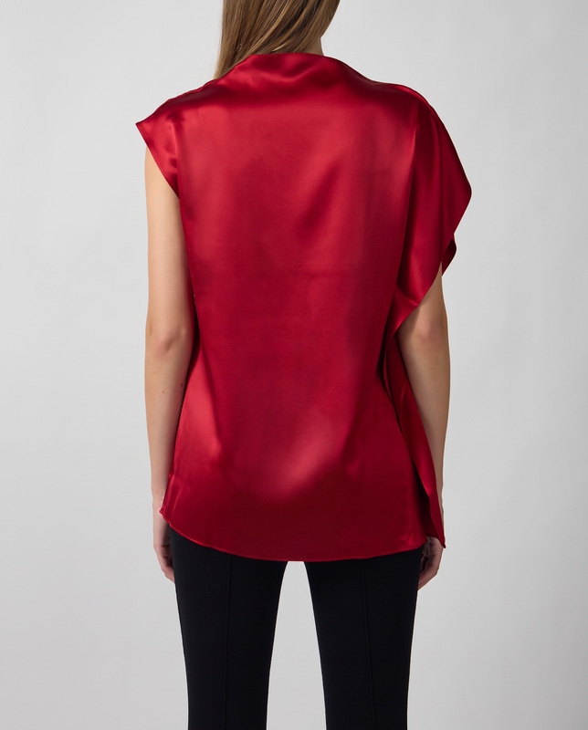 Sportmax Vest Woven Ruby IT 42 (EUR M)