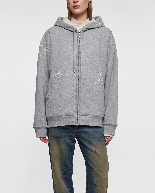 Acne Studios Sweatshirt Hooded Zipper  Grå M