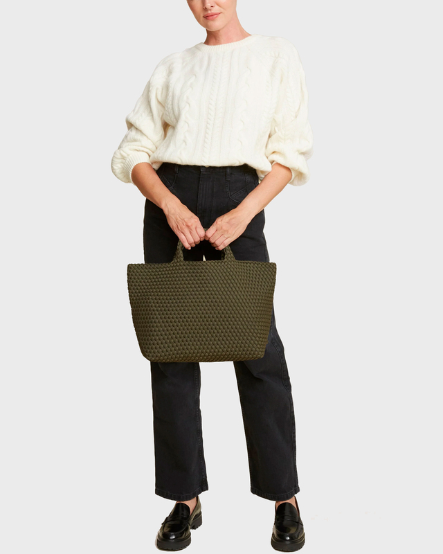 Naghedi NYC St Barths Medium Tote Olivgrön ONESIZE