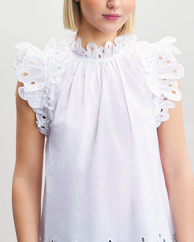 Sea New York Blouse black White L