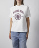 Anine Bing T-skjorte Jaylin Tee Collegiate Ecru XS