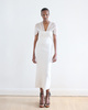LEONÍ Dress Indira Silk-georgette Ivory 34