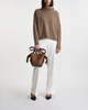 Filippa K Sweater Mika Yak Funnelneck Taupe S