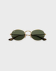 Ray-Ban Sunglasses Oval RB3547 Guld/grön ONESIZE