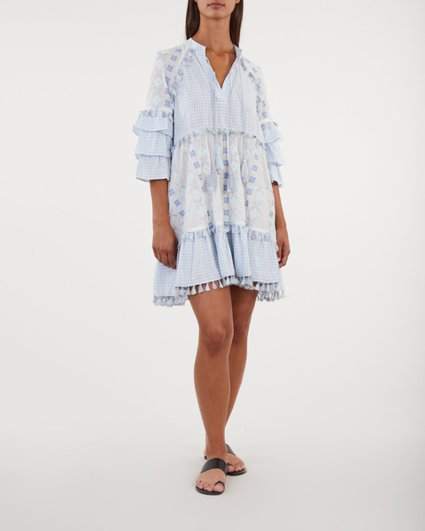 Dress Corinne Mini Kaftan Blå 1