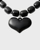 JULIETTA Necklace Amore Black ONESIZE