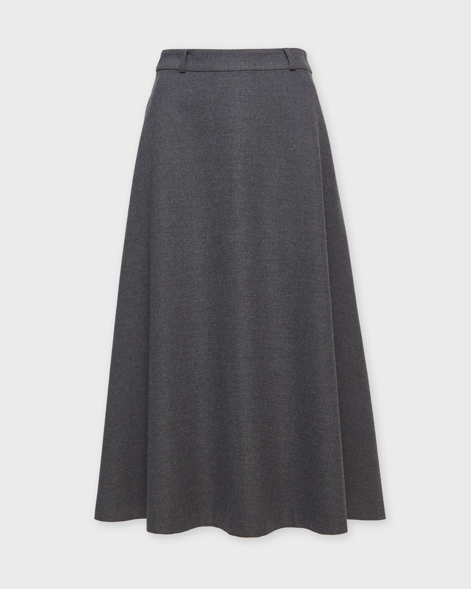 Wakakuu Icons Women's Grey Rio Wool Skirt Grå Xs