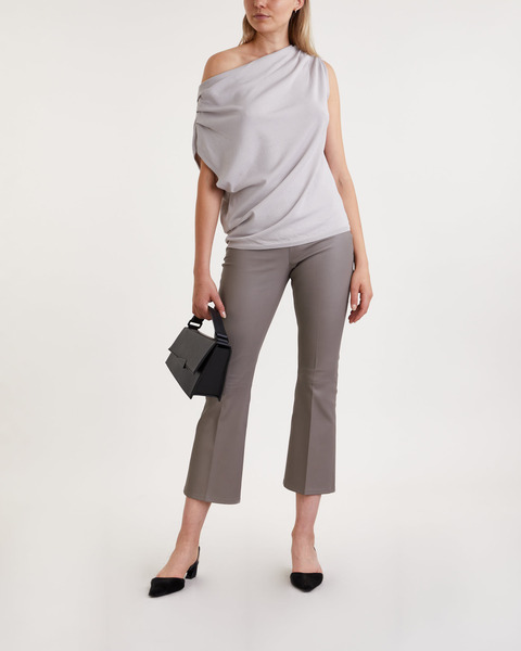 Topp D6Soroko Off-Shoulder Ljusgrå 2