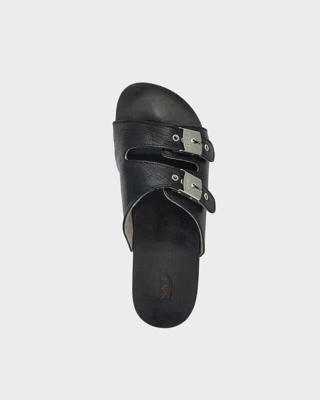 Scholl SL PESCURA 2 STRAPS FLEX BLACK Svart EUR 36