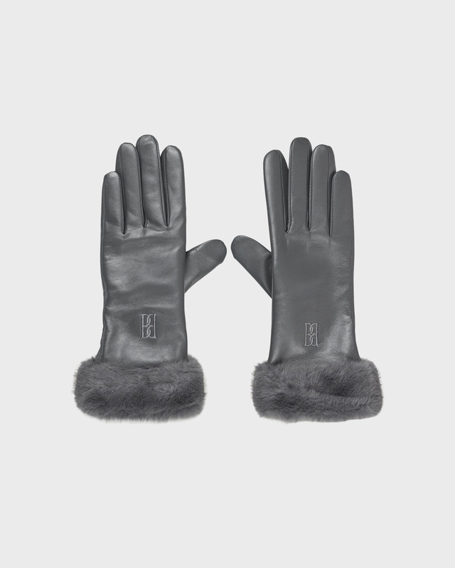 By Malene Birger Gloves Genna Grey M