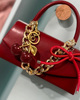 Sticky Bestie Bag Charm Cherry Red ONESIZE
