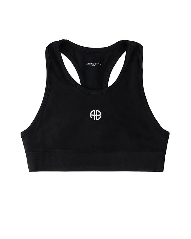 Anine Bing Sports Bra Blair Black S