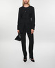 GANNI Kavaj Suiting Fitted Twill Svart 42