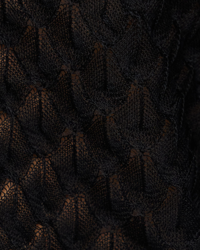 Malina Skjorta Moa Knitted  Svart XL