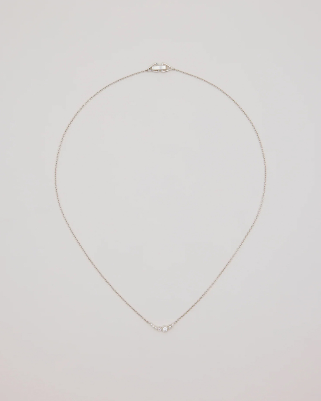 Ragbag Necklace Ottilia Siilver  Silver ONESIZE