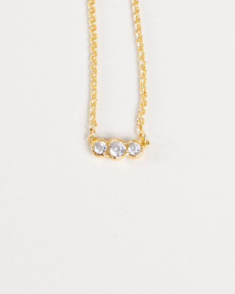 Trio necklace Icons Guld ONESIZE 1
