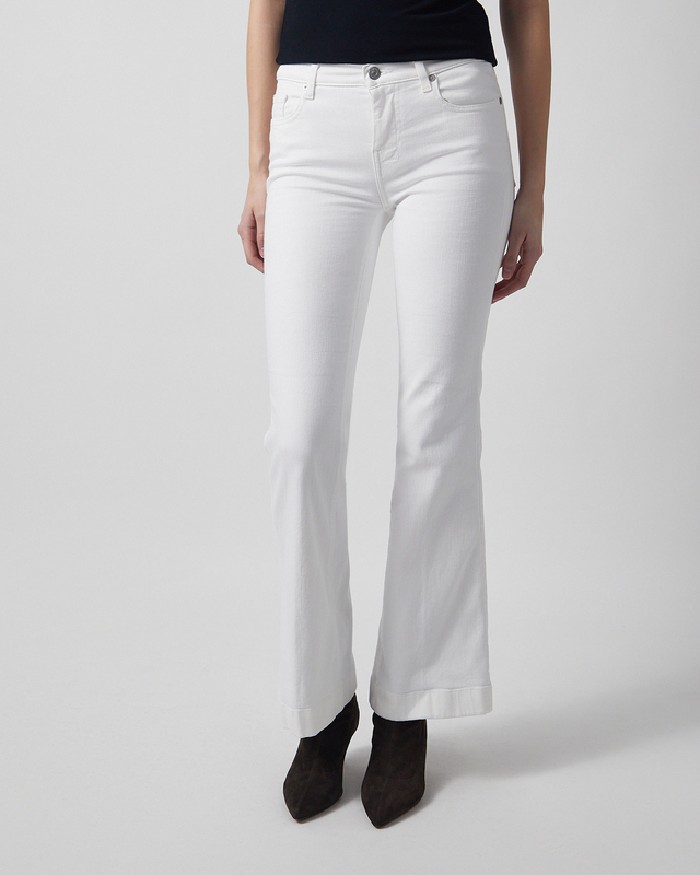 7 For All Mankind Jeans Dojo Tailorless White White 29