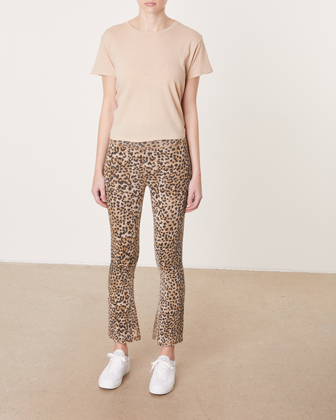 T-shirt Cropped Tee Oatmeal 1