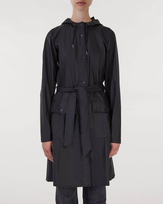 Rains Curve Jacket Black L