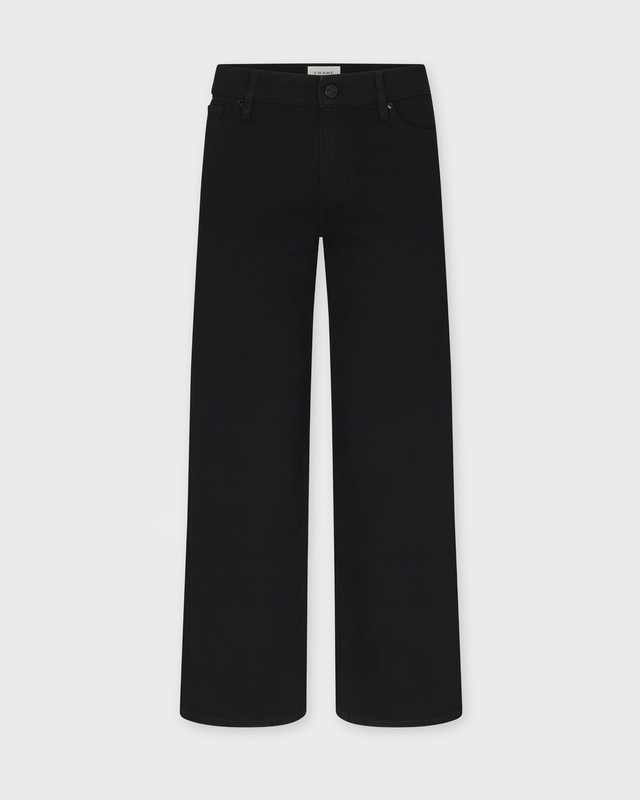 Frame Jeans Pixie Le Slim Palazzo Black 30