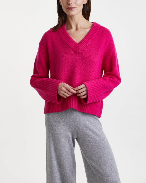 Tröja Aletta Cashmere Hibiscus 1