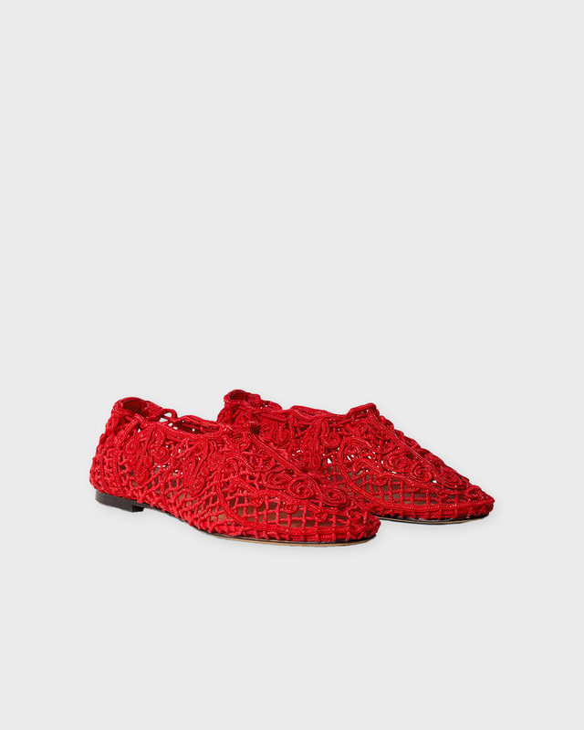 ODISSI Ballet Flats Iris Red EUR 36