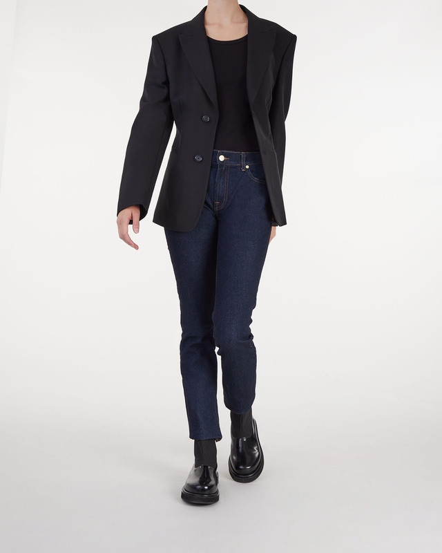 7 For All Mankind Roxanne Royal  Dark indigo 25