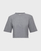 Wakakuu Icons T-Shirt Cropped Padded Grå L