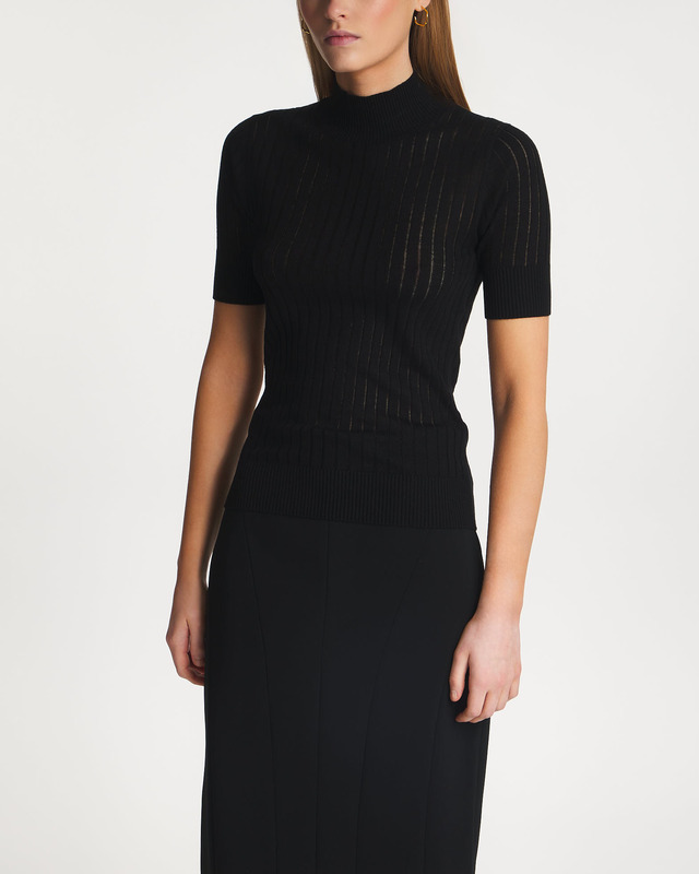 Max Mara Studio Top Dilly Svart XL