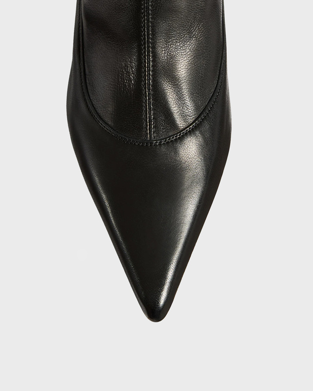 KHAITE Stövel Valerie Mid Calf 55 Black EUR 40