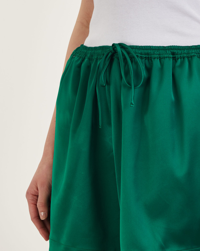 Ahlvar Gallery Shorts Aly Satin Grön XS