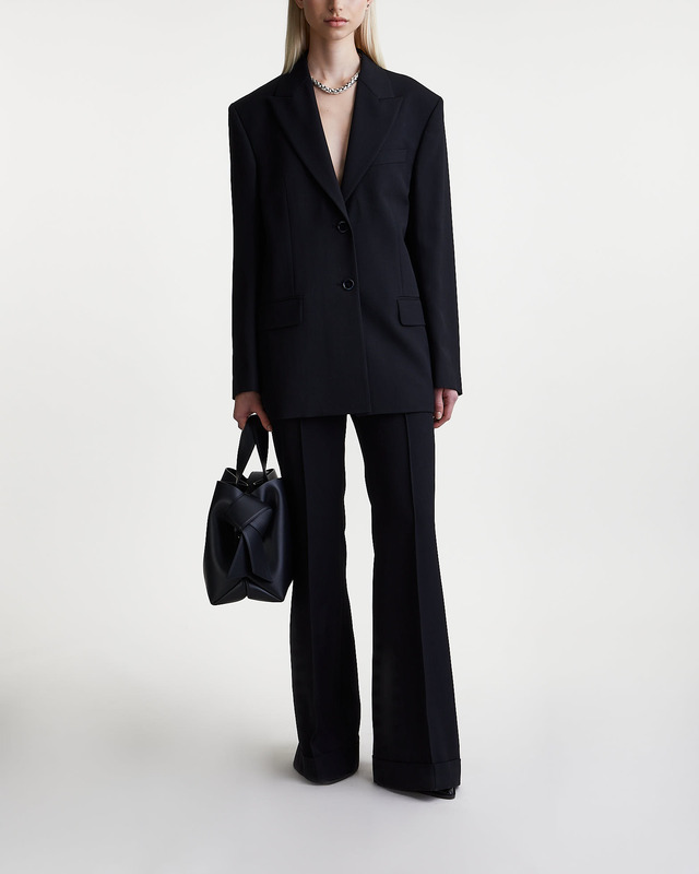 Acne Studios Kavaj Single-Breasted Chestnut  Svart 42