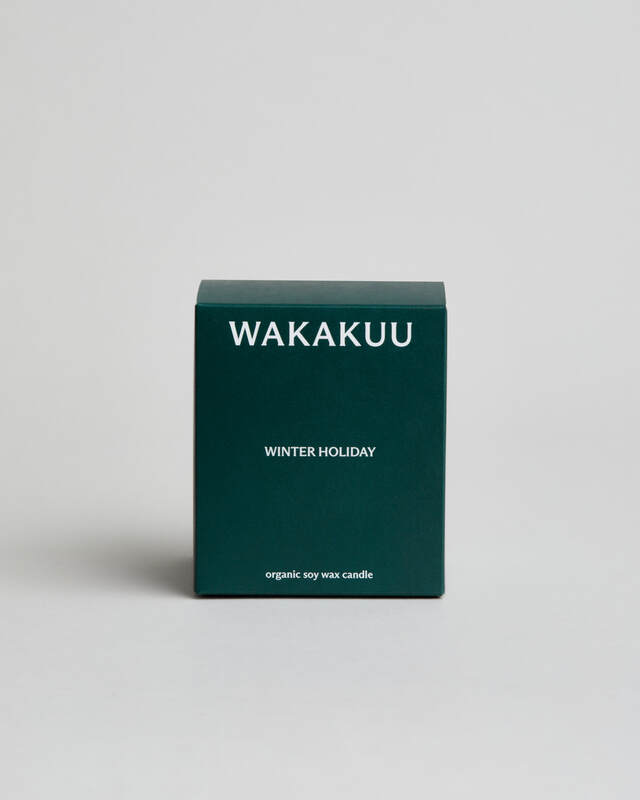 Wakakuu Candle White Christmas  Grön ONESIZE