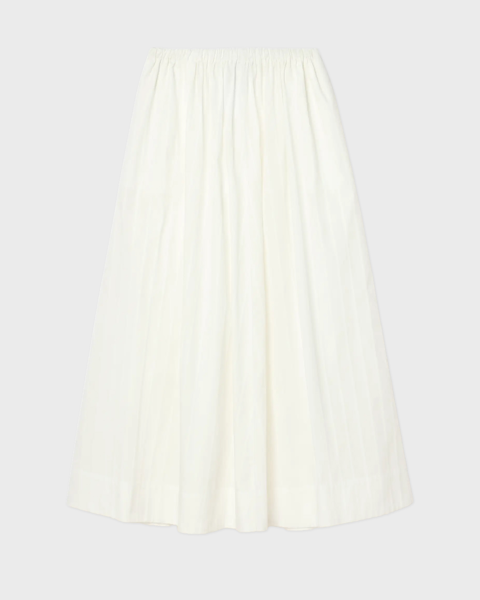 Dagmar Women's White Cotton Maxi Skirt Vit 34