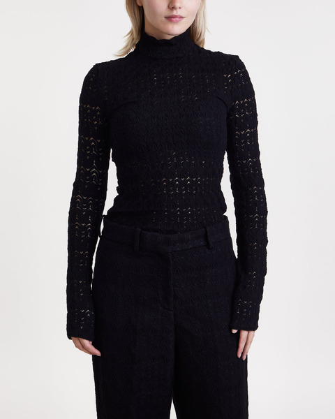 Tröja Roll-Neck  Svart 1